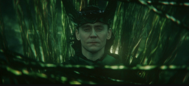 Loki holding the timelines