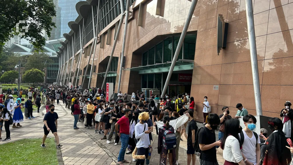 Comic Fiesta Queue