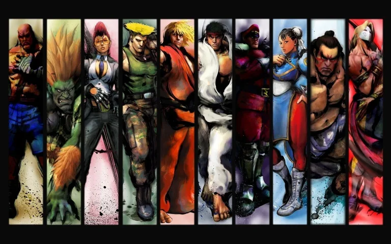 Fighting game characters